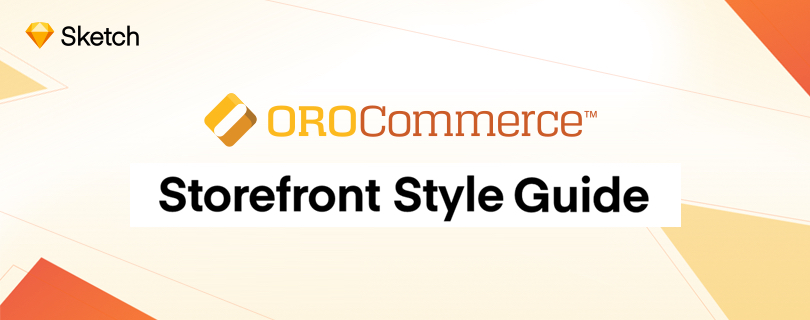A storefront style guide banner