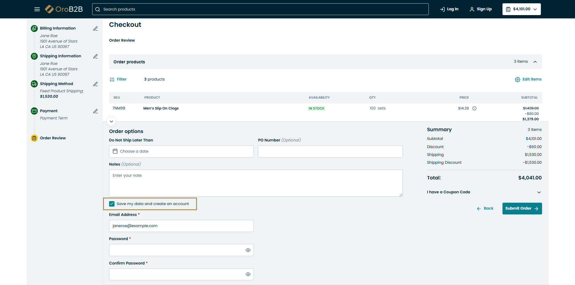 Checkout Basic Functionality - Documentation